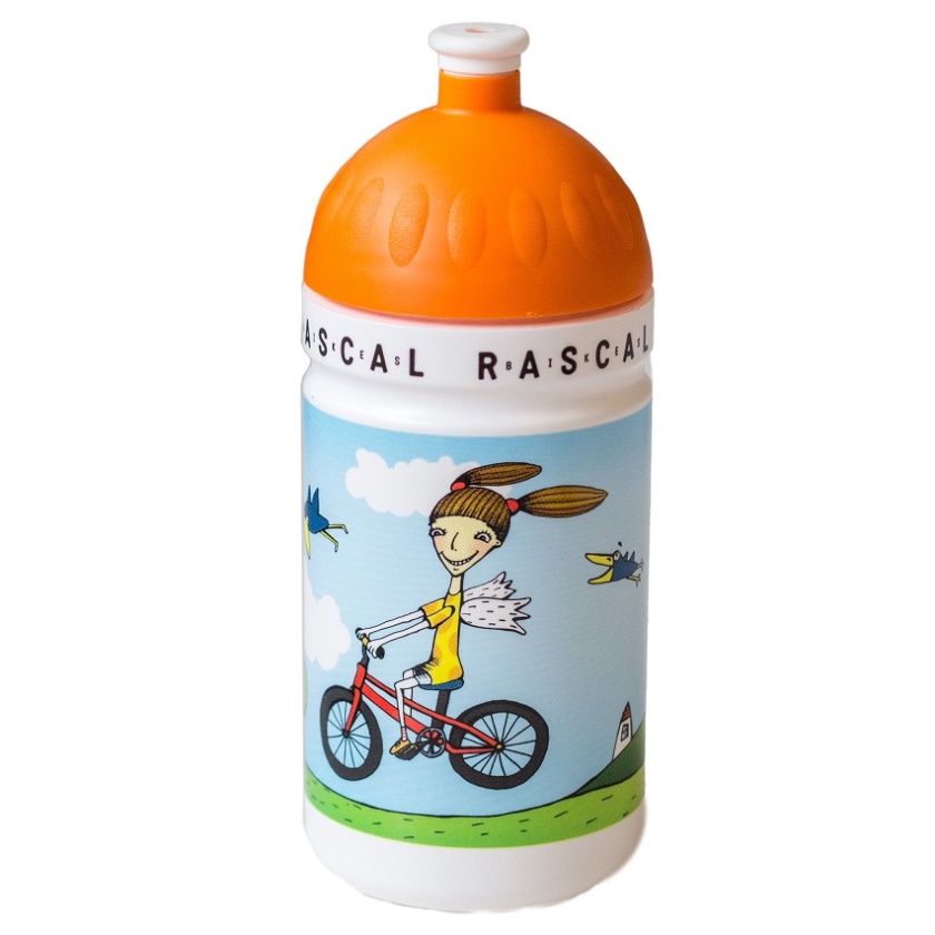 RASCAL BIKES - zdravá fľaša oranžová