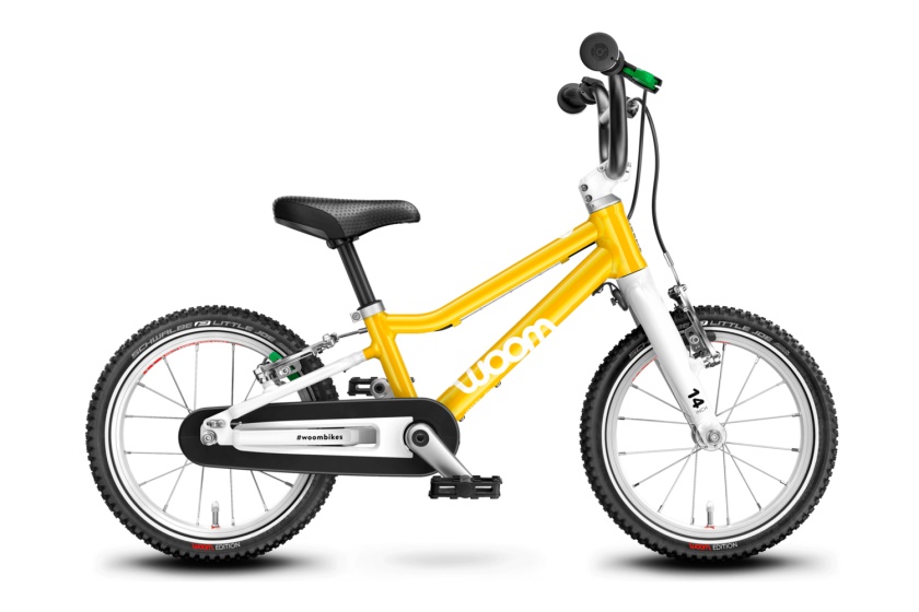 WOOM - detský bicykel 14" WOOM 2 žltá 2022