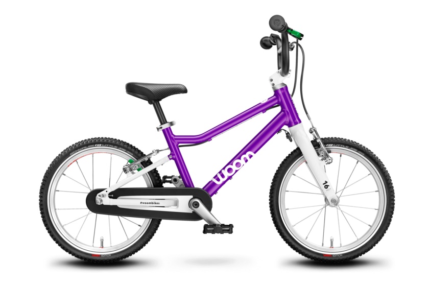 WOOM - detský bicykel 16" WOOM 3 fialová 2022