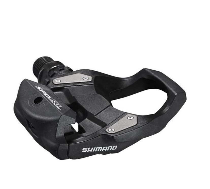 SHIMANO - pedále SL PD-RS500 zarážky SM-SH11 čierne