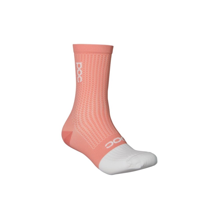 POC - Flair Sock Mid Rock Salt/Hydrogen White