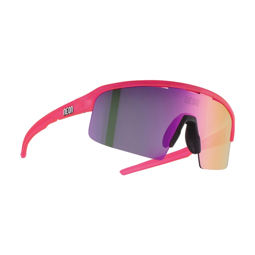 NEON - okuliare ARROW 2.0 SMALL pink fluo/mirror violet