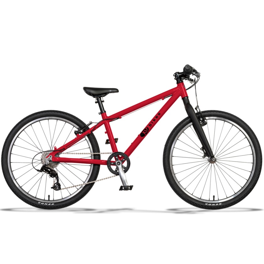 KUBIKES - detský bicykel 24L MTB červená
