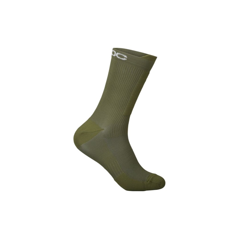 POC - Ponožky Lithe MTB Mid Epidote Green