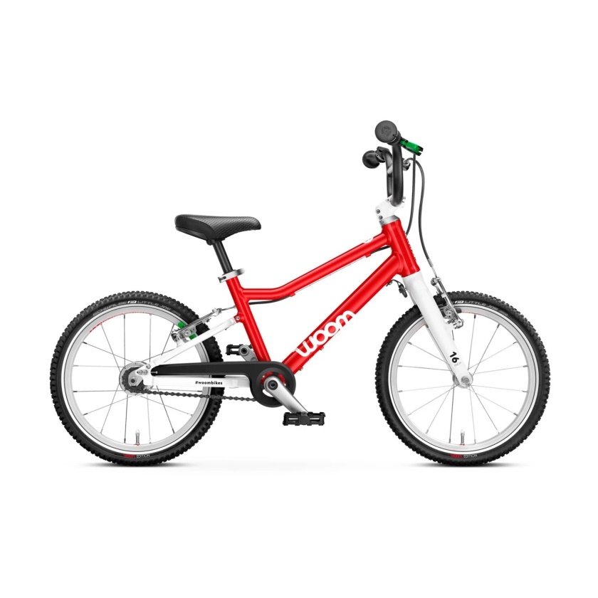 WOOM - detský bicykel 16" WOOM 3 červená Automagic 2023