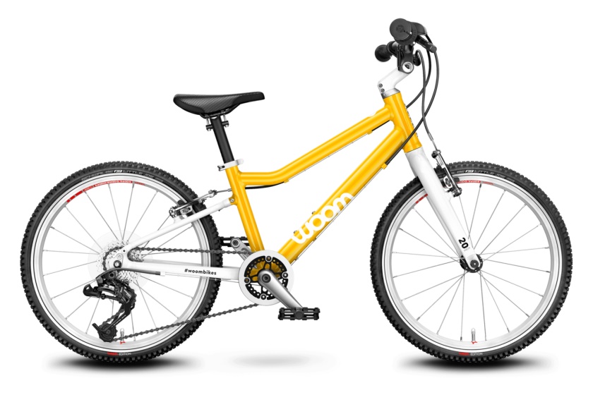 WOOM - detský bicykel 20" WOOM 4 žltá 2022