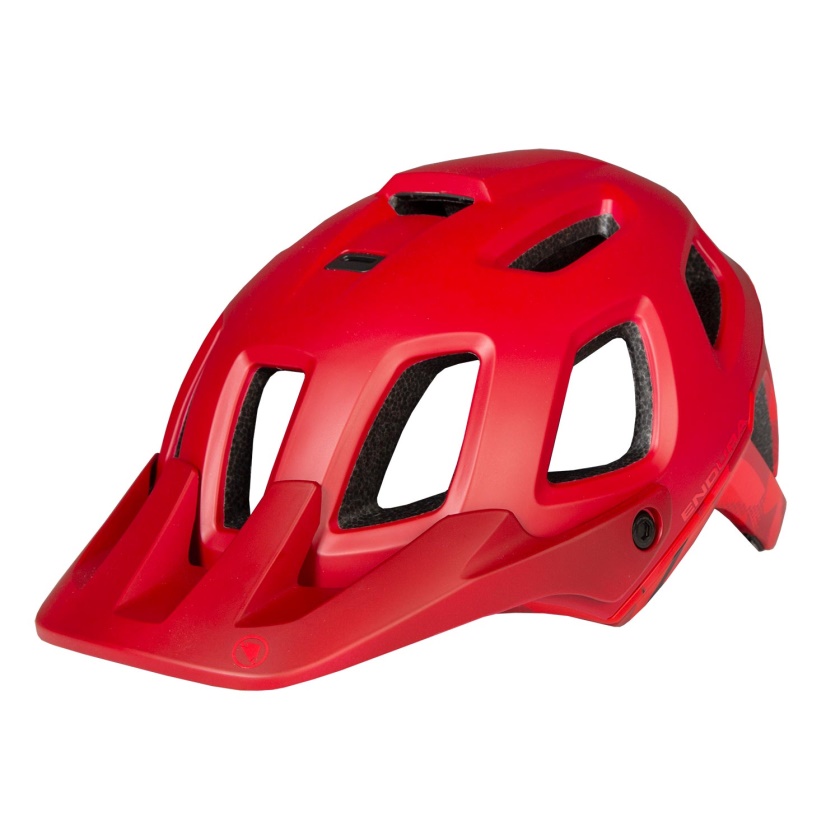 ENDURA - helma SingleTrack II hrdzavo červená