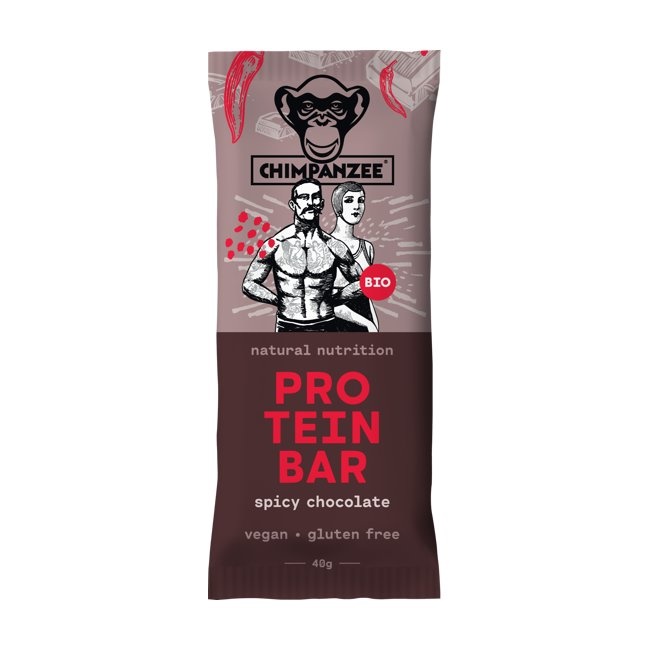 CHIMPANZEE - bio proteín bar, spicy chocolate 40 g