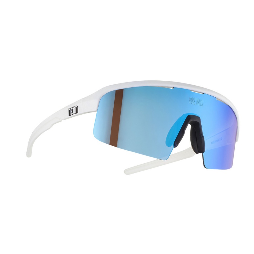 NEON - okuliare ARROW 2.0 SMALL white matt/mirror blue