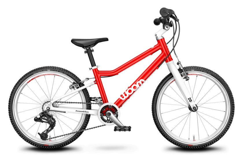 WOOM - detský bicykel 20" WOOM 4 červená 2022
