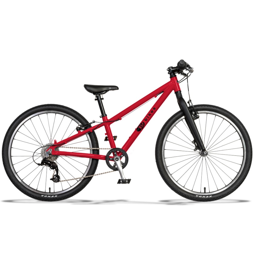 KUBIKES - detský bicykel 24S MTB červená