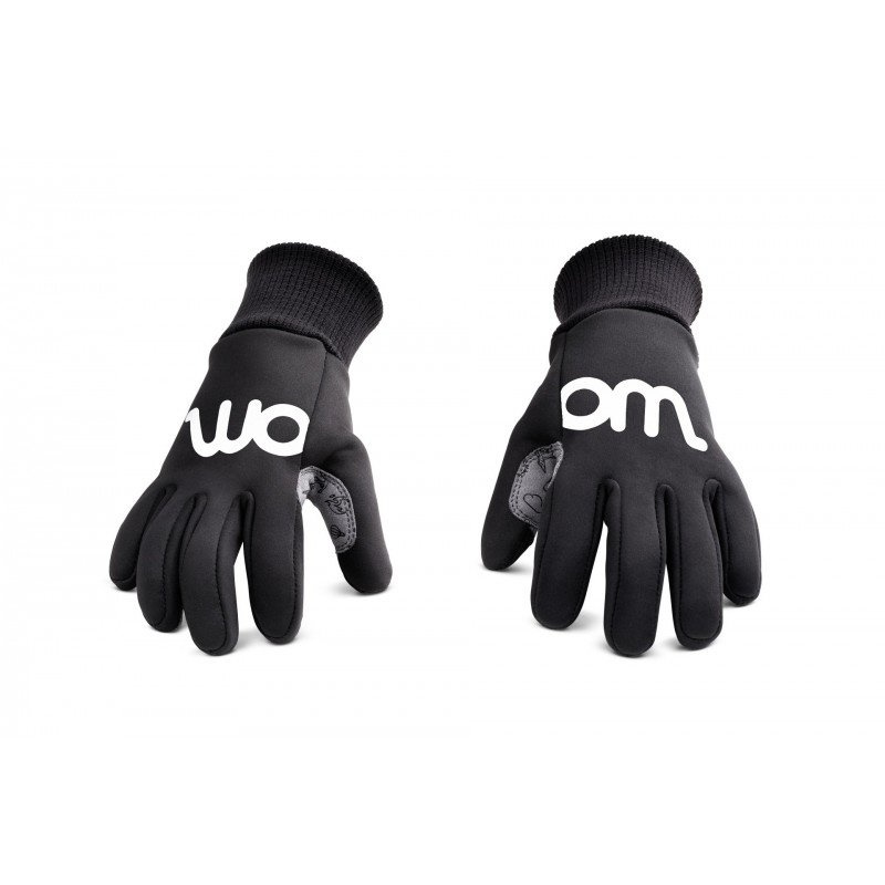 WOOM - zimné rukavice čierne