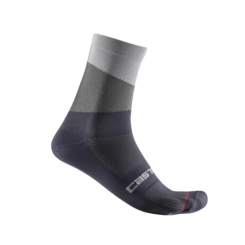 CASTELLI - ponožky Orizzonte 15 sivá