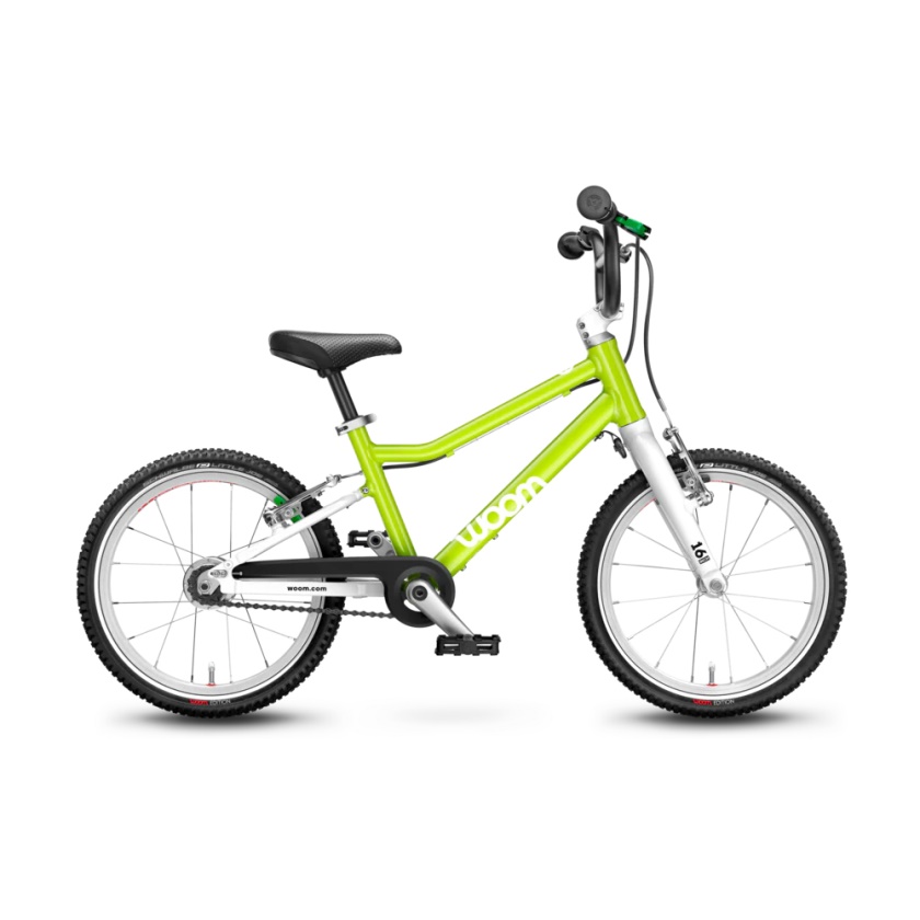 WOOM - detský bicykel 16" WOOM 3 Automagic lime
