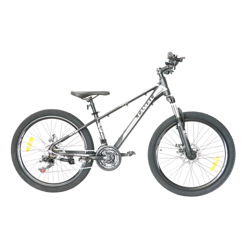 CANULL - detský bicykel XC 24" čierna / biela