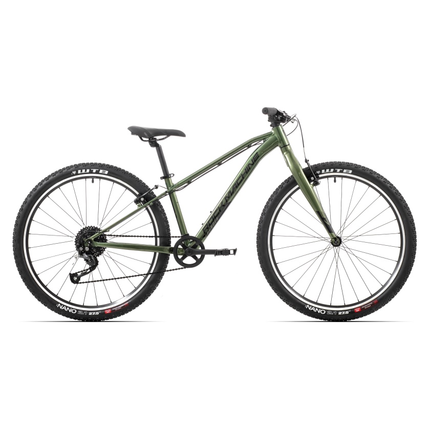 ROCK MACHINE - juniorský bicykel Thunder 27 VB zelená/čierna 2024
