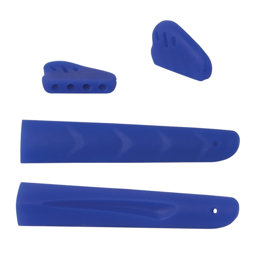 FORCE - nosníky a gumičky nožičiek MAX samostatné, modré