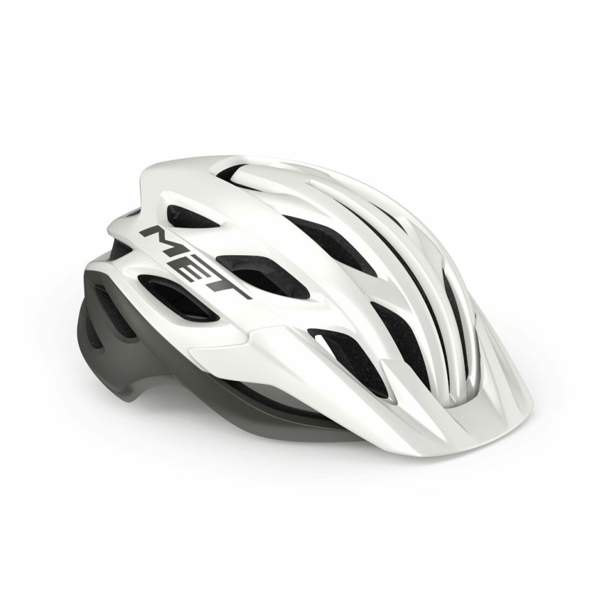 MET - helma VELENO MIPS biela šedá matná
