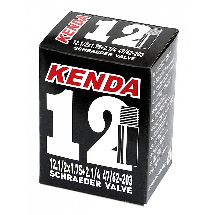 KENDA - duša 12 1/2 x 2 1/4 (62-203) AV 45° 45 mm zahnutý ventil