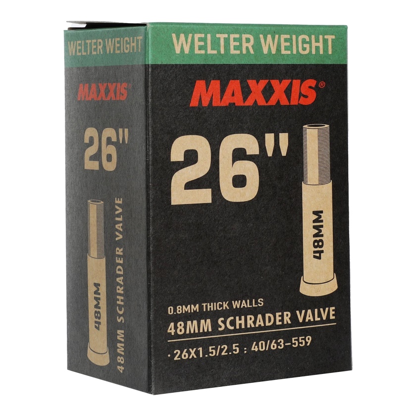 MAXXIS - duša WELTER WEIGHT AUTO-SV 48mm 26x1.5/2.5