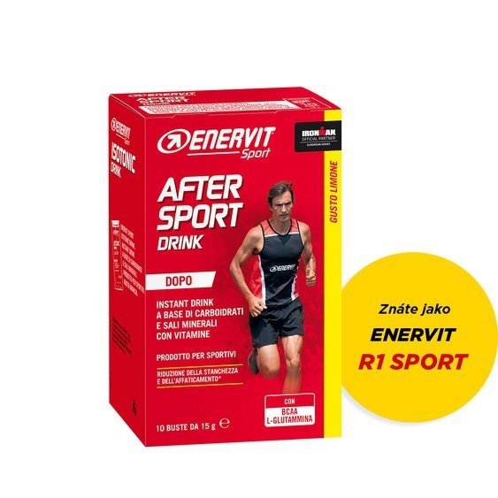 ENERVIT - Enervit R1 Šport, citrón, krabička (10x 15 g)