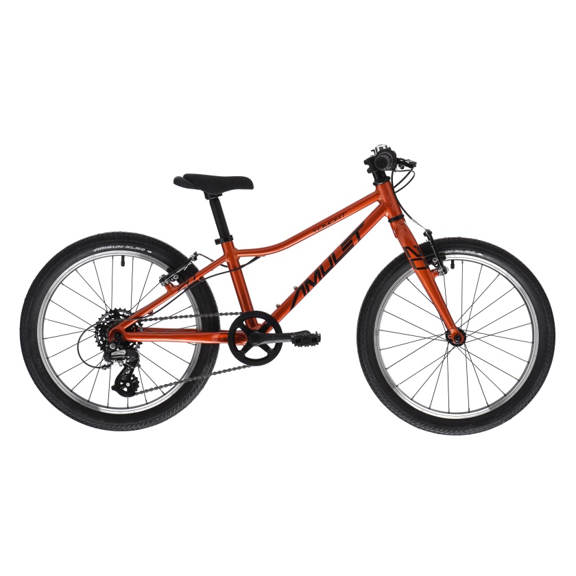 AMULET - detský bicykel 20 Tomcat SH oranžová/čierna 2024