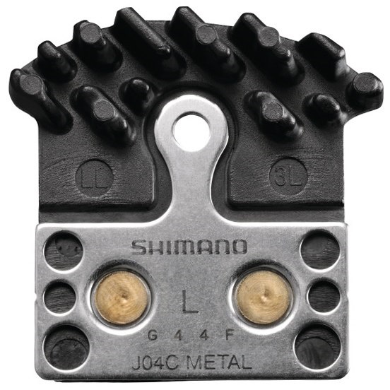 SHIMANO - brzdové doštičky J04C kov s chladičom MTB