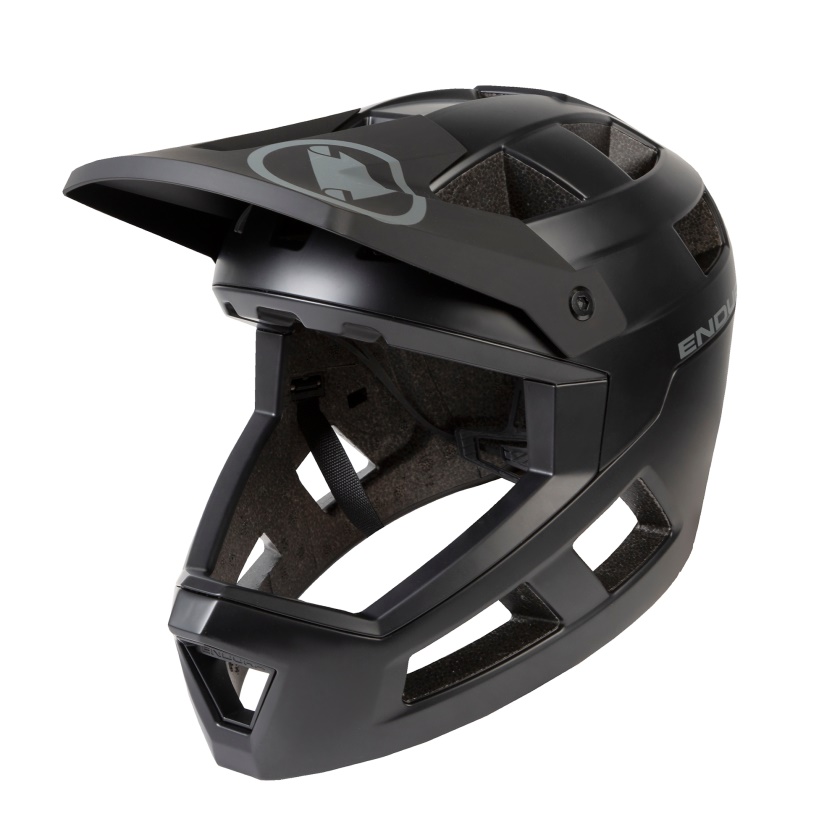 ENDURA - integrálna helma SingleTrack Full Face Mips čierna