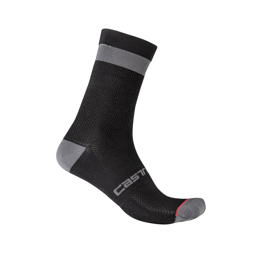 CASTELLI - Alpha W 15 čierne ponožky