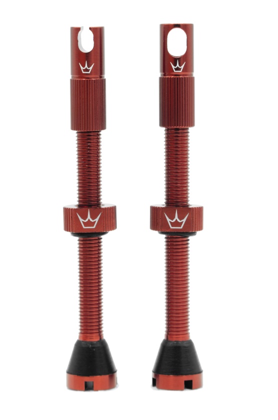 PEATYS - bezdušový ventilček X CHRIS KING MK2 červená 60 mm