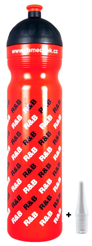 RB - fľaša R+B 1 l UNI červená