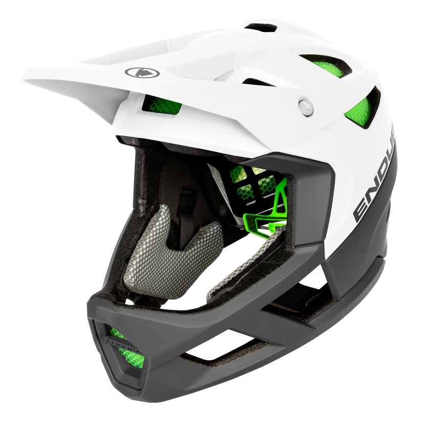 ENDURA - integrálna helma MT500 biela/čierna