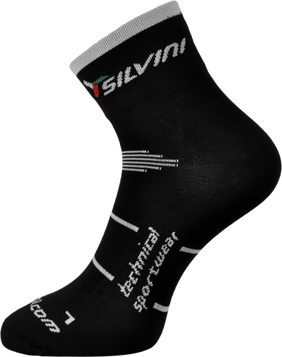 SILVINI - cyklistické ponožky ORATO čierne