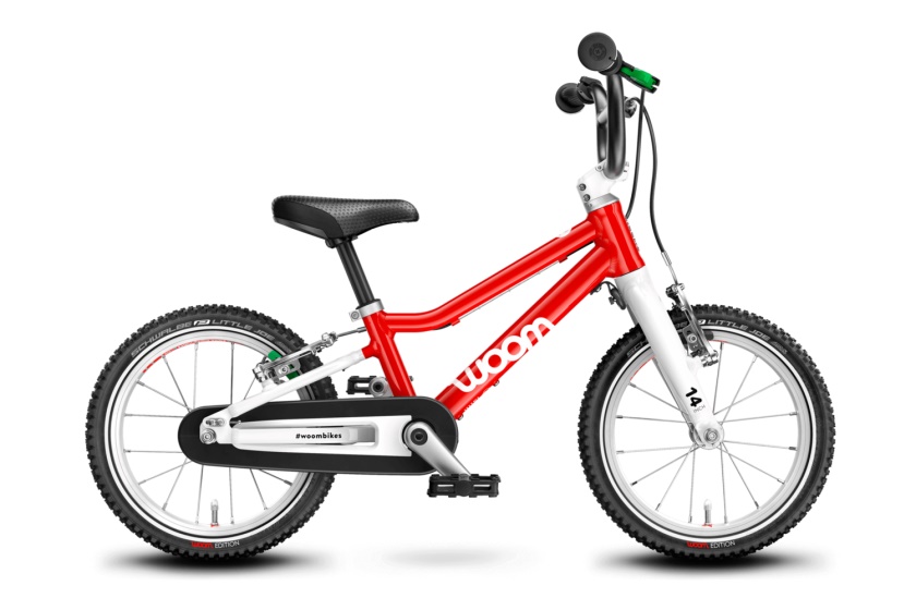 WOOM - detský bicykel 14" WOOM 2 červená 2022