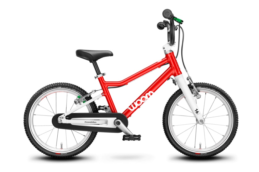 WOOM - detský bicykel 16" WOOM 3 červená 2022