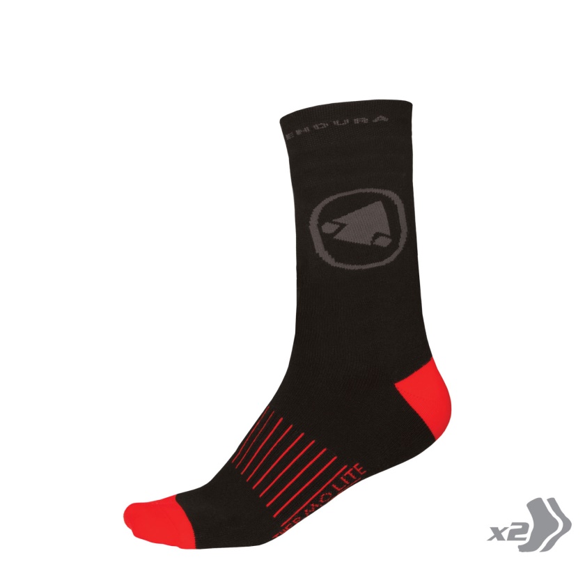 ENDURA - ponožky Thermolite II čierna (2 balenia)