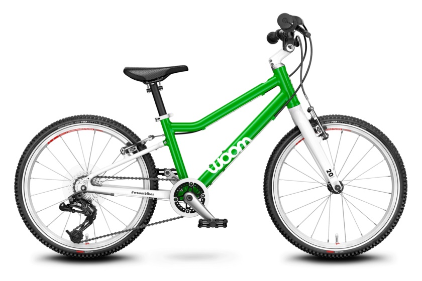 WOOM - detský bicykel 20" WOOM 4 zelená 2022