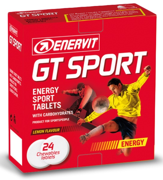 ENERVIT - GT šport citrón 4 tablety
