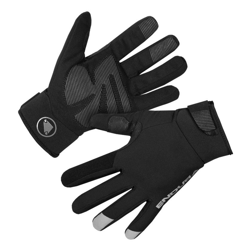 ENDURA - vodeodolné rukavice Strike čierna