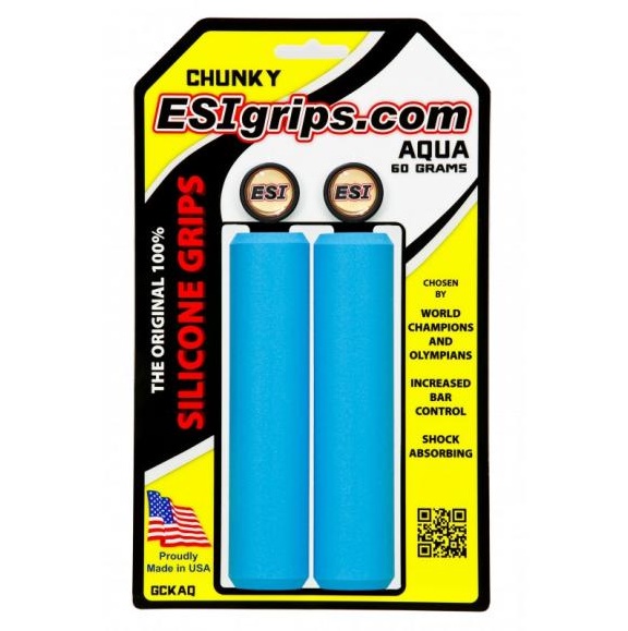 ESI GRIPS - gripy Chunky Classic 32 mm svetlo modrá