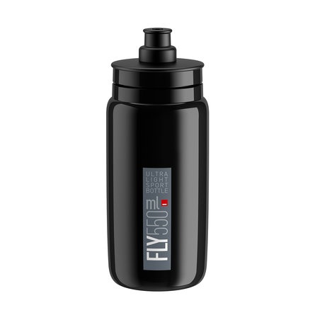ELITE fľaša FLY 20' čierna / šedé logo, 550 ml
