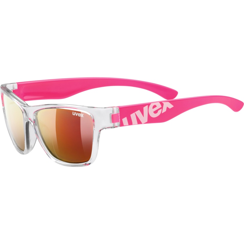 UVEX - okuliare SPORTSTYLE 508 clear pink/mirror red