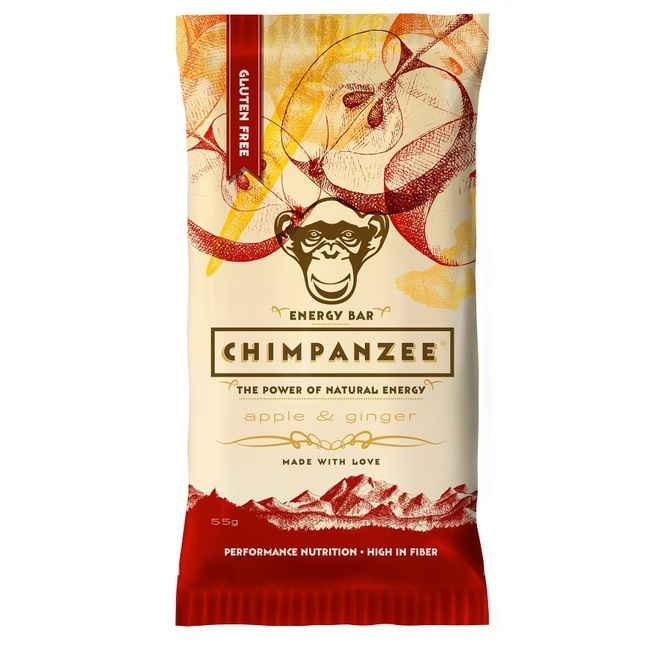CHIMPANZEE - ENERGY BAR Apple-Ginger 55g