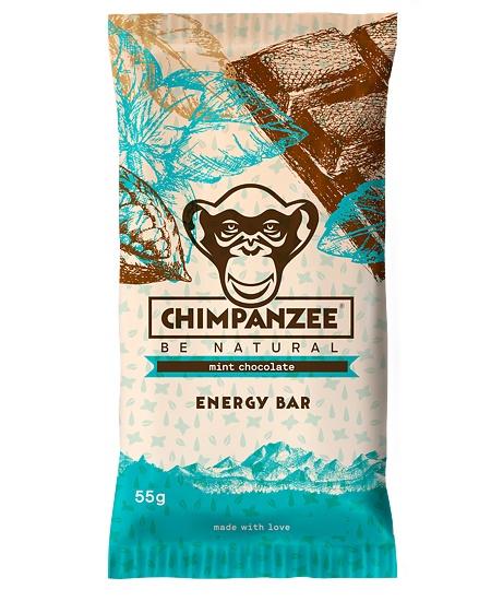CHIMPANZEE - Energetická tyčinka Mint Chocolate 55 g