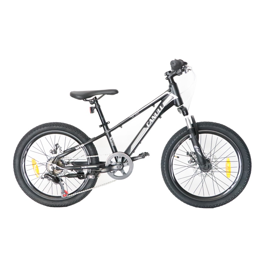 CANULL - detský bicykel XC 20" čierna / biela