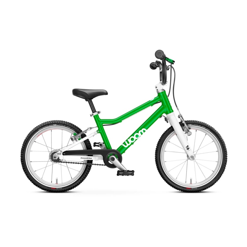 WOOM - detský bicykel 16" WOOM 3 zelená Automagic 2023