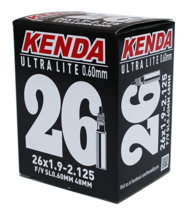 KENDA - duša 26X1,75-2,125 (47/57-559) 48mm 120g (+-5g) Ultralite