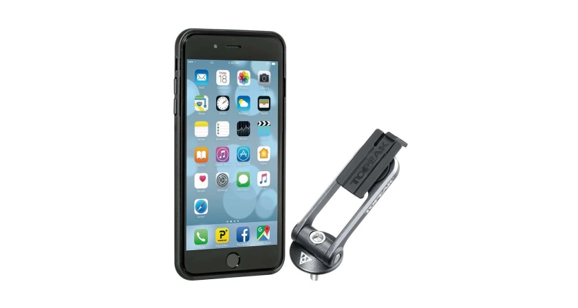 TOPEAK obal RIDECASE pre iPhone 6 Plus, 6s Plus, 7 Plus, 8 Plus čierna